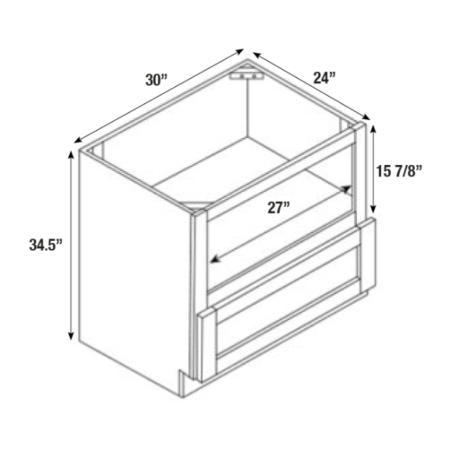 Microwave Base Cabinet